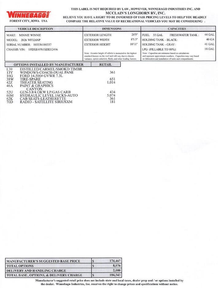 Minnie Winnie NPF/26NP/2026 image-3
