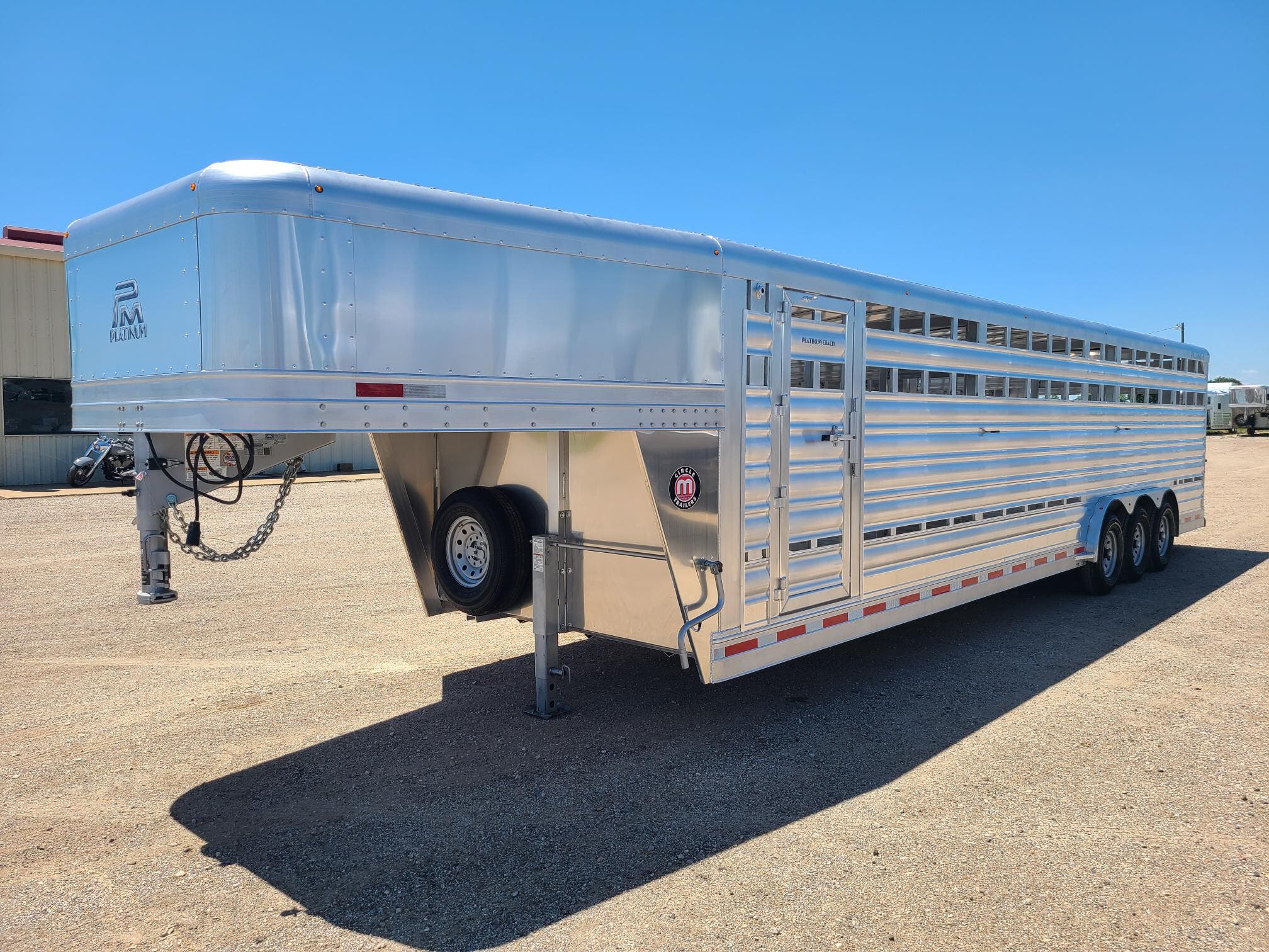 2027 Platinum Coach 32' 7 tall 8 wide with 3-7,200# axles