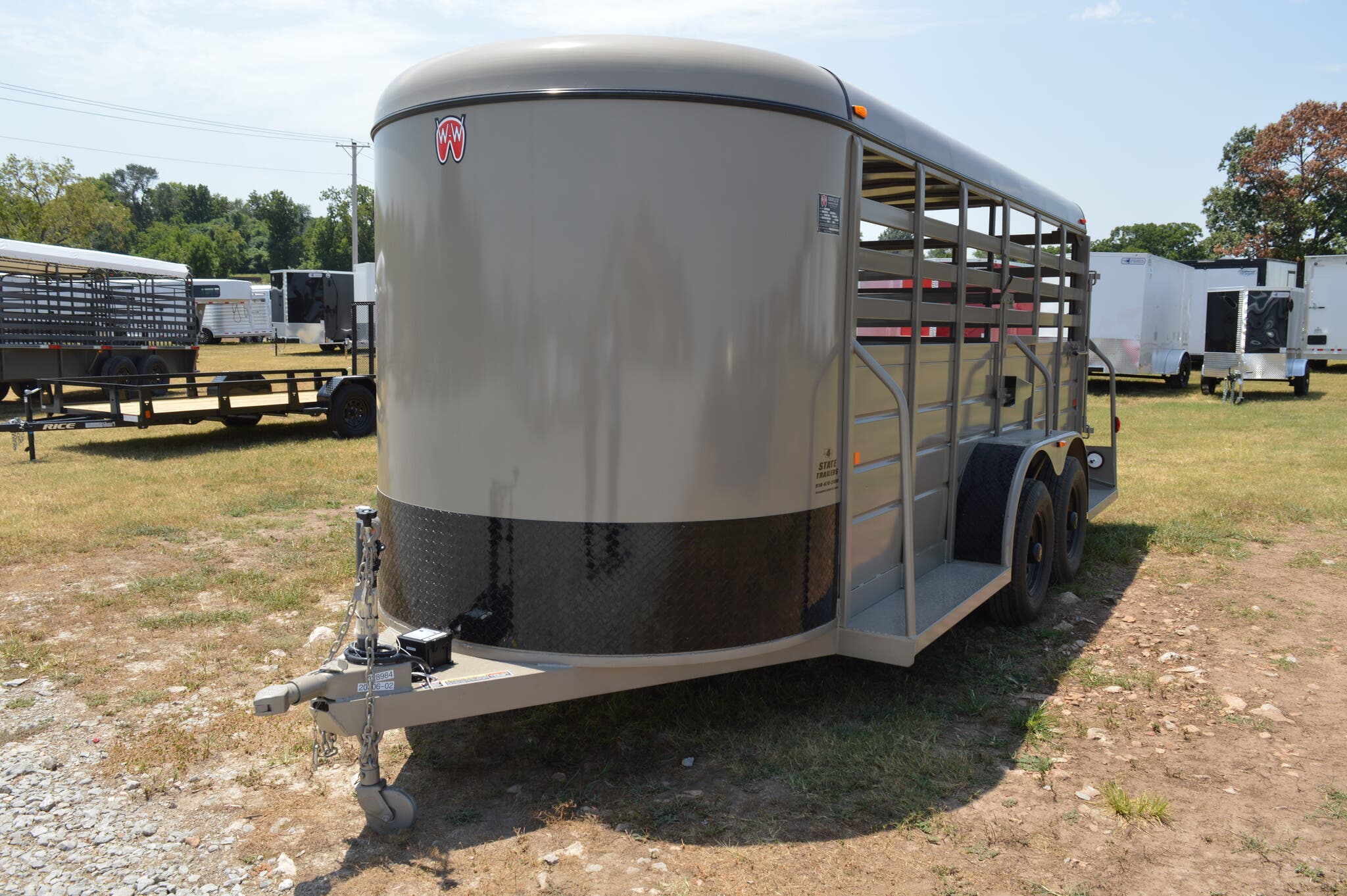 2026 WW ALL AROUND 6'X16'X6'2" BUMPER PULL STOCK TRAILER