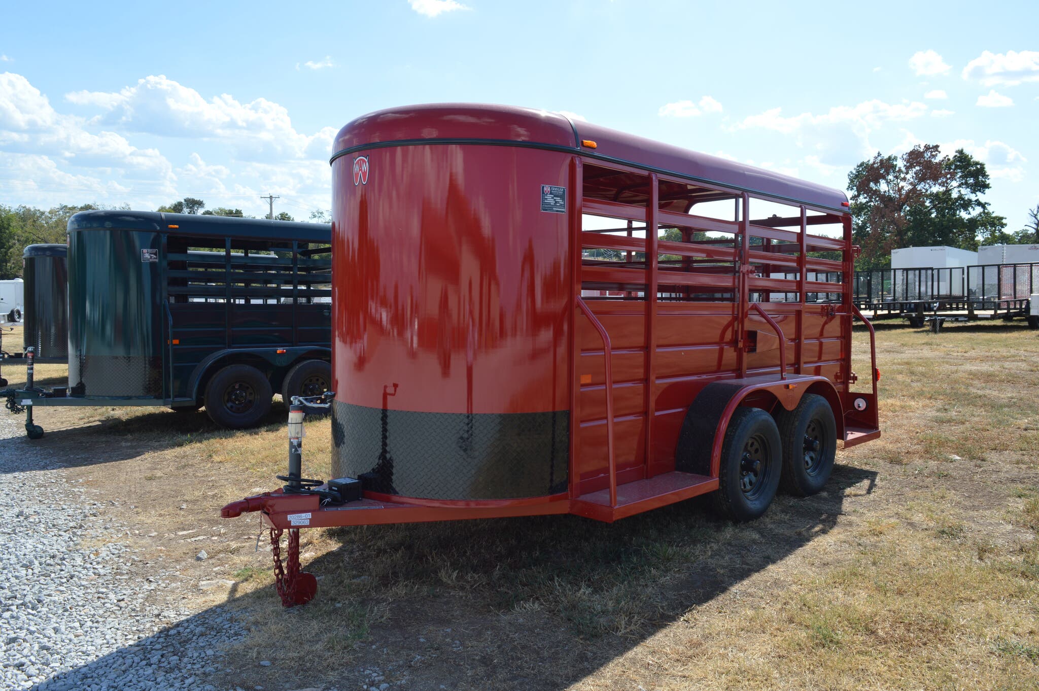2027 WW ALL AROUND 5'X14'X6'2" STOCK TRAILER 7K