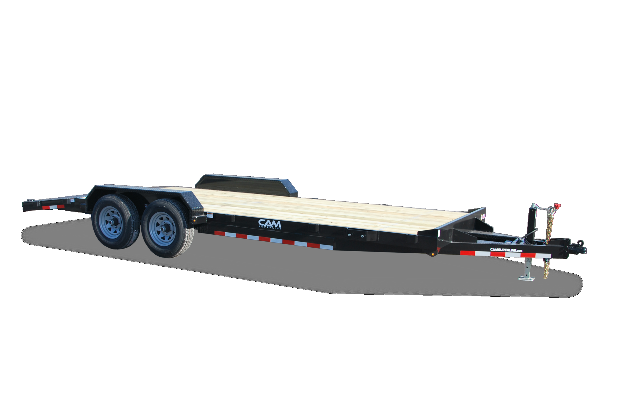 2020 CAM Superline 3.5CAM18CH CAMWood Deck Car Hauler Black 2020