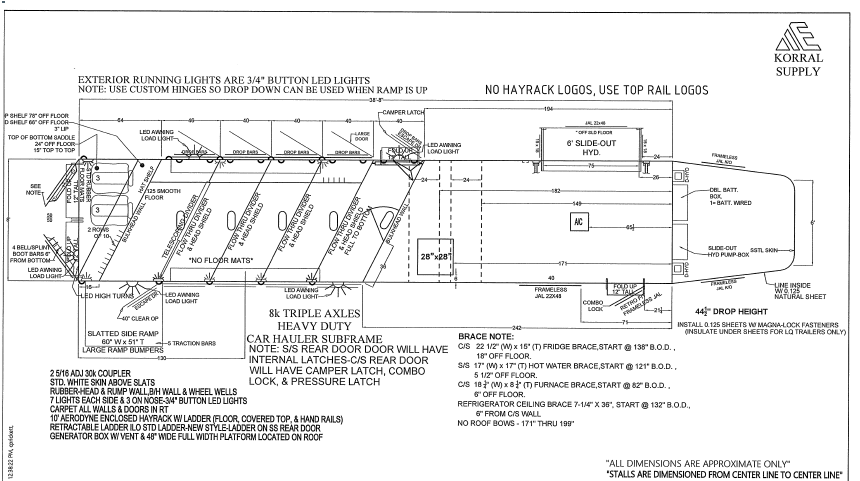 2027 Elite Trailers 5H Side Load - Signature Quarters Conversion