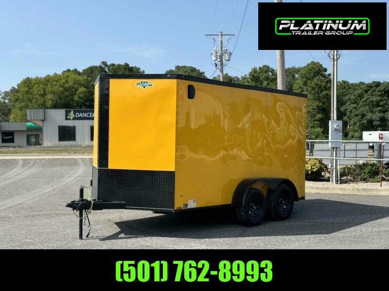 2024 Diamond Cargo 7x12 DIAMOND CARGO TANDEM Yellow 2024 Motorhome in