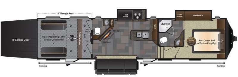 2015 Keystone Fuzion 371 | 2015 Keystone Fuzion Camper in Souderton PA ...