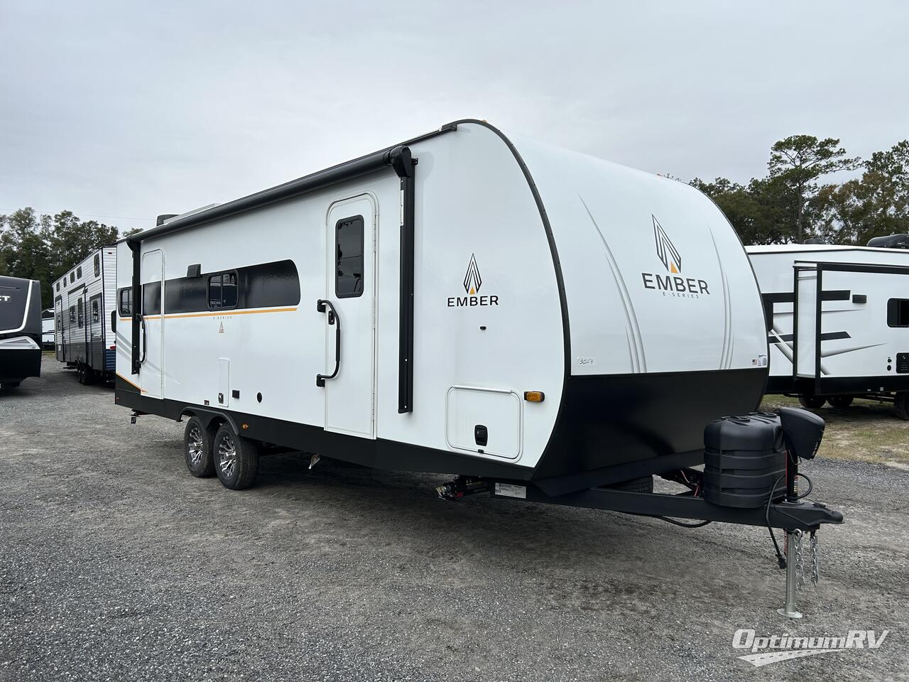 2025 Ember RV E-Series — front three-quarter view